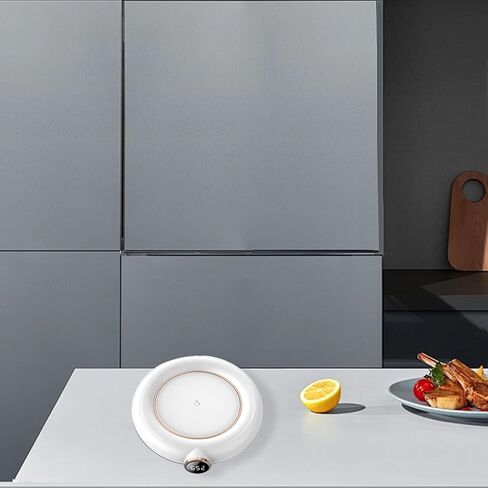 حصيرة تسخين الأكواب تعمل بمنفذ USB بدرجة حرارة ثابتة وقدح القهوة والحليب حصيرة تدفئة كهربائية لمكتب المكتب المنزلي (أبيض) in Kuwait