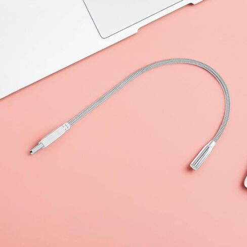 قطعتان من ضوء القراءة USB مع رقبة معقوفة مرنة، مصباح لوحة مفاتيح LED للكمبيوتر المحمول والكمبيوتر المحمول، ضوء ليلي صغير لحماية العين للمكتب والسفر in Saudi Arabia
