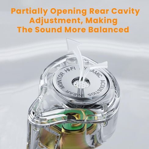 سماعات أذن QKZ AK6 فائقة السلكية للألعاب داخل الأذن، سماعات IEM مع ميكروفون، DEEP BASS HiFi عزل الضوضاء سلكي لمقبس 3.5 مم لمكالمات الفيديو وألعاب الموسيقى - أسود in Kuwait
