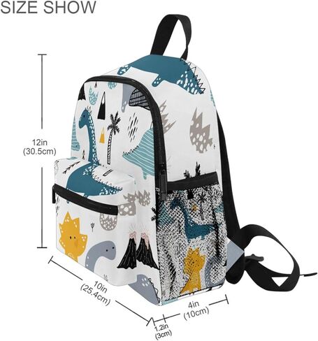 ALAZA Cute Toddler Backpack Funny Construction Transport Cars Backpack for Boys Girls Kindergarten Backpack Toddlers Daycare Bag Preschool Backpack in Saudi Arabia