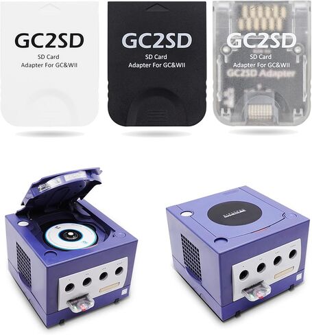 قابس قارئ بطاقات رقمية آمن GC2SD احترافي ومحول فتحة بطاقة الذاكرة للعب لوحدات تحكم شهرة الفيديو قارئ بطاقات TF in Kuwait
