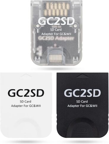 قابس قارئ بطاقات رقمية آمن GC2SD احترافي ومحول فتحة بطاقة الذاكرة للعب لوحدات تحكم شهرة الفيديو قارئ بطاقات TF in Kuwait