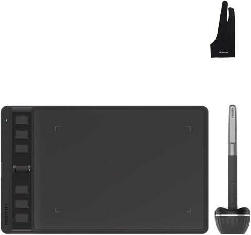 HUION Drawing Tablet Inspiroy 2 Small and Large Size Artist Drawing Glove in Saudi Arabia