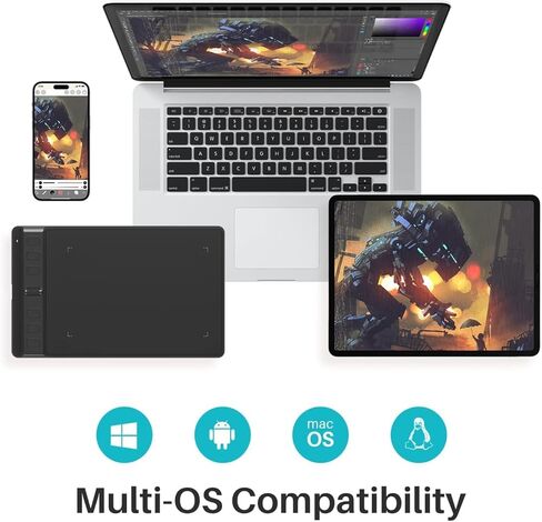 HUION Drawing Tablet Inspiroy 2 Small and Large Size Artist Drawing Glove in Saudi Arabia