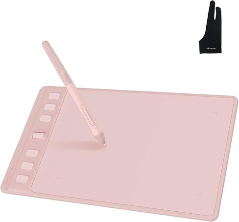 HUION Inspiroy 2 Small Drawing Tablet and Large Size HUION Artist Drawing Glove in Saudi Arabia