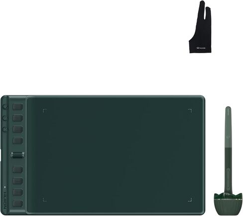 تابلت الرسم HUION Inspiroy 2 متوسط ​​الحجم وقفاز فنان كبير الحجم من HUION in Saudi Arabia