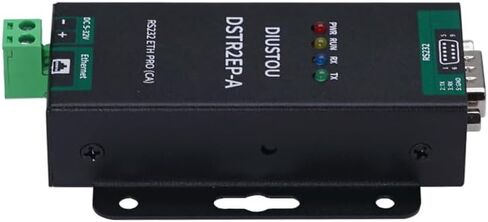 جهاز من الفئة الصناعية RS232 إلى خادم شبكة ETH، بوابة Modbus TCP تدعم بروتوكول MQTT، واجهة DB9 إلى RJ45 in Saudi Arabia