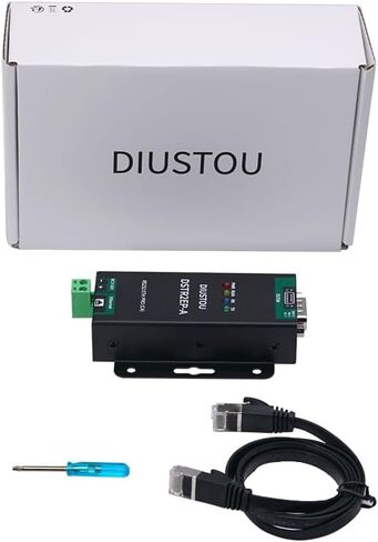 جهاز من الفئة الصناعية RS232 إلى خادم شبكة ETH، بوابة Modbus TCP تدعم بروتوكول MQTT، واجهة DB9 إلى RJ45 in Saudi Arabia