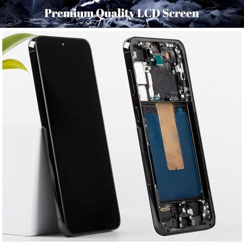 TFT for Samsung Galaxy S23 Plus Screen Replacement for Samsung SM-S916U SM-S916W LCD Display Digitizer Touch Screen Assembly with Frame Black (Not for SM-S916B) [US Version] in Saudi Arabia