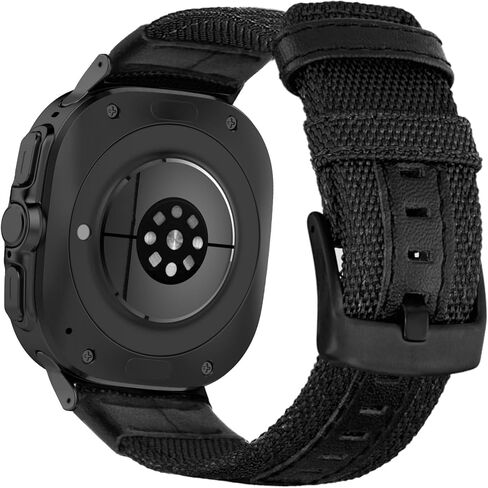 Abanen Rugged Woven Nylon Watch Band for Samsung Galaxy Watch Ultra 47mm, Tactical Sport Strap for Galaxy Watch Ultra in Saudi Arabia