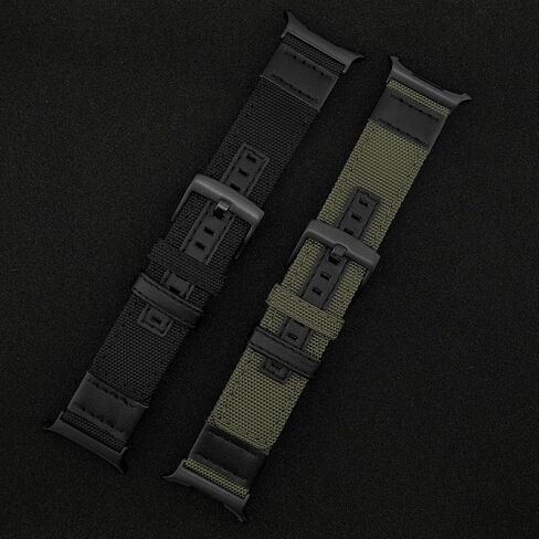 Abanen Rugged Woven Nylon Watch Band for Samsung Galaxy Watch Ultra 47mm, Tactical Sport Strap for Galaxy Watch Ultra in Saudi Arabia
