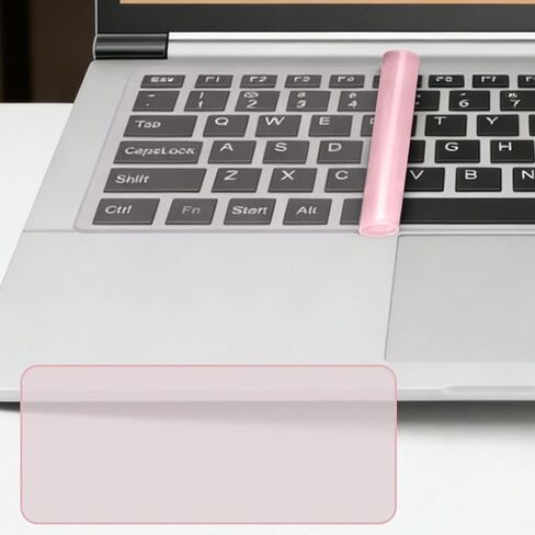 Silicone Keyboard Cover, Transparent Laptop Keyboard Protector Skin Waterproof Keyboard Protector for Laptop, Thin Keyboard Film for Easy Cleaning in Saudi Arabia