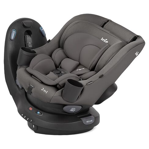 Joie Baby, Chili Spin SI 360 Rotating 2-in-1 Convertible Car Seat, Rear and Forward-Facing, No-Rethread Harness, Side Impact Protection (Dove) in Saudi Arabia
