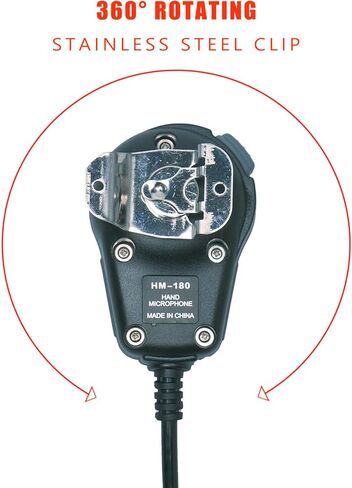 HM-180 8pin مكبر صوت ميكروفون متوافق مع ICOM IC-M700 IC-M710 IC-M700PRO IC-M600 هام راديو in Saudi Arabia