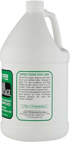 شامبو وبلسم برو لاين فير أدفانتج من كريس كريستنسين - شامبو تكثيف ممتاز للكلاب - بناء الجسم مع توفير الرطوبة - تركيبة مضادة للكهرباء الساكنة - شامبو وبلسم 2 في 1 in Kuwait