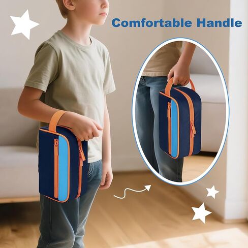 حقيبة سفر كورمو متوافقة مع لعبة WELLSTG/TaddToy المحمولة، منظم حامل تخزين اللاعب الإلكتروني المحمول مع قسم تخزين مركزي، حقيبة فقط in Kuwait