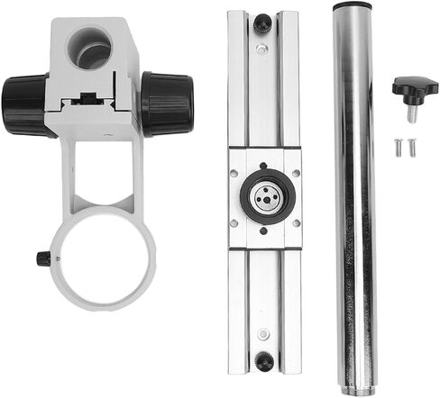 Adjustable Microscope Stand Aluminium Alloy Universal Base Holder Stand, 20kg Load Capacity 360° Adjustable Bracket with Portable Carrying Case in Saudi Arabia