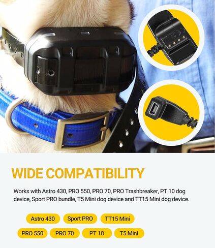 010-11890-10 مشبك شحن بديل من سلسلة PRO لأجهزة الكلاب من سلسلة Garmin PRO، Astro 430، PRO 550، PRO 70، PT 10، Sport PRO، T5 Mini & TT15 Mini in Kuwait