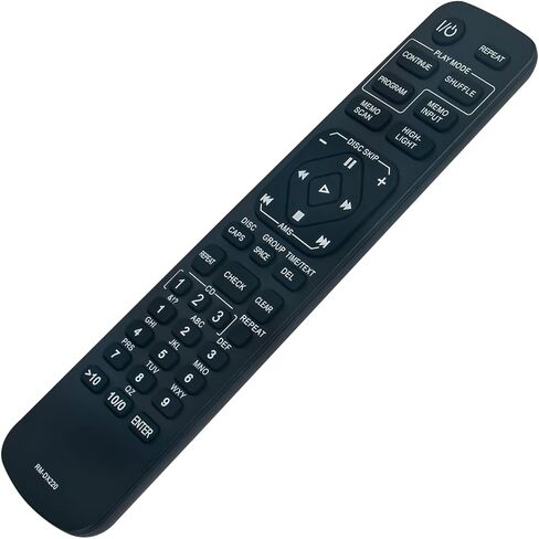 جهاز التحكم عن بعد البديل PerFascin RM-DX220 متوافق مع مشغل أقراص Sony ومبدل الأقراص المضغوطة CDP-CX235 CDP-CX220 CDP-CX205 CDPCX235 CDPCX681 CDPX200 CDPX205 in Kuwait