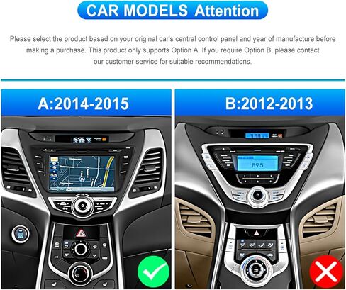 2G+64G Android 13 Car Stereo for Hyundai Elantra 2014 2015 with Wireless Carplay Android Auto,9.7" Touch Screen Car Radio with GPS Navigation WiFi,Mirror Link Bluetooth,FM/RDS Radio+AHD Backup Camera in Saudi Arabia
