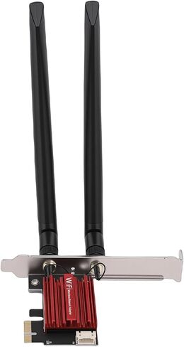 بطاقة شبكة PCIe بسرعة 1200 ميجابت في الثانية، محول لاسلكي لسطح المكتب WiFi 4.0 ثنائي النطاق مع هوائيين، لنظام التشغيل OS X in Kuwait