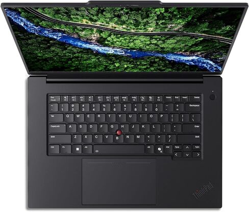 Lenovo ThinkPad T1g Gen 8، كمبيوتر محمول AI، Intel Ultra 9 285H vPro (5.4 جيجا هرتز)، 16 بوصة 4K (3840 x 2400) 800 nits، 64 جيجابايت DDR5، 2 تيرابايت Gen5 SSD، NVIDIA RTX 5070، كاميرا كمبيوتر 5 ميجابكسل، ويندوز 11 برو- أسود in Kuwait