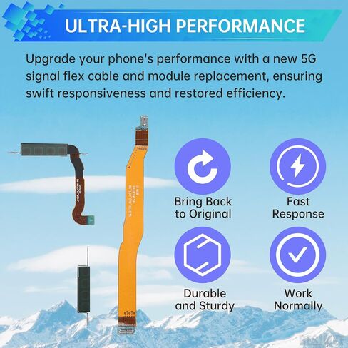 لاستبدال كابل مرن لهوائي إشارة Samsung Galaxy Note 10 Plus 5G مع جزء وحدة إشارة 5G لهاتف Samsung Galaxy Note 10 Plus 5G الموديل: SM-N976U in Kuwait