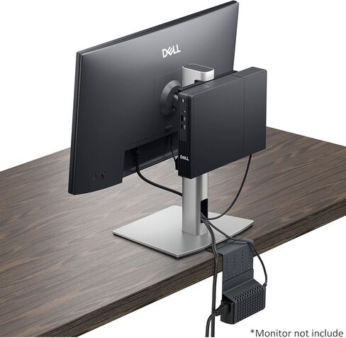 كمبيوتر Dell Pro Micro QCM1255 من الجيل التالي Optiplex Mini (AMD Ryzen 5 8500GE (Beats Ultra 5 235T)، 16 جيجابايت DDR5، 256 جيجابايت SSD، Radeon 740M، RJ-45، WiFi، HDMI، منفذ عرض، لوحة مفاتيح وماوس لاسلكي، Win11Pro) in Kuwait