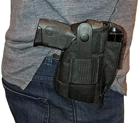 Laser PRO® Ambidextrous Tactical Holster - Fits Compact Pistols w/ArmLaser & Other Lasers Attached: Ruger LCP 1 2 MAX LC9 LC9S EC9S LC380 SCCY CPX-1 DVG-1 CPX-2 CPX-3 CPX-4 w/ TR10 TR9 TR39 TR2 TR12 in Saudi Arabia