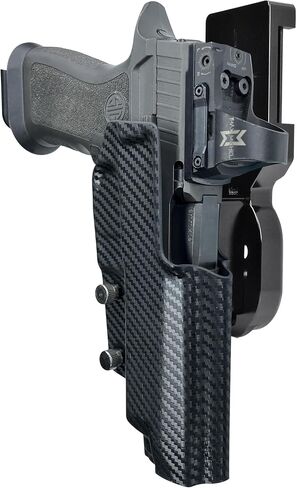 Pro Heavy Duty Competition Holster fits Sig P320 Full Size, AXG Pro, M17, XFive, DH3, Spectre Comp, P320MAX in Saudi Arabia