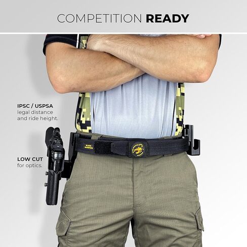 Pro Heavy Duty Competition Holster fits Sig P320 Full Size, AXG Pro, M17, XFive, DH3, Spectre Comp, P320MAX in Saudi Arabia