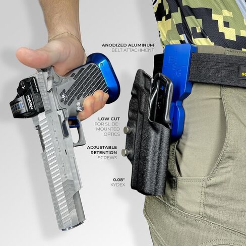 Pro Heavy Duty Competition Holster fits Sig P320 Full Size, AXG Pro, M17, XFive, DH3, Spectre Comp, P320MAX in Saudi Arabia