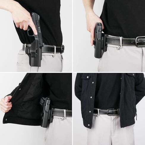 الحافظة تناسب Ruger Security 9، حافظة مجداف OWB لـ Ruger Security-9 مم مضغوط/Pro/قياسي (ليس لنماذج الليزر)، غير قابلة للتعديل 60 درجة، إطلاق سريع - اليد اليمنى in Kuwait