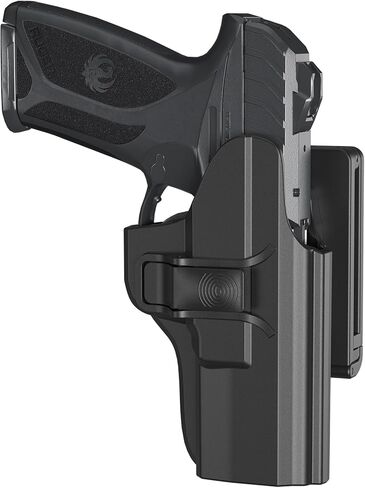 الحافظة تناسب Ruger Security 9، حافظة مجداف OWB لـ Ruger Security-9 مم مضغوط/Pro/قياسي (ليس لنماذج الليزر)، غير قابلة للتعديل 60 درجة، إطلاق سريع - اليد اليمنى in Kuwait