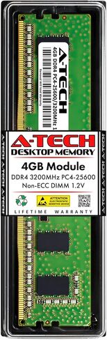 A-Tech 32GB Kit (2x16GB) RAM for HP Envy TE01-5085t, TE01-5100, TE01-5000, TE01-5077t Desktop PC | DDR4 3200MHz PC4-25600 DIMM 1.2V 288-Pin Non-ECC UDIMM Memory Upgrade in Kuwait