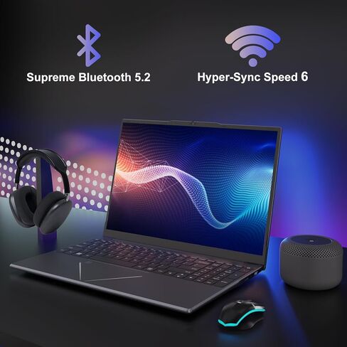 كمبيوتر محمول 15.6 بوصة، Ryzen 5 3500U يصل إلى 3.7 جيجا هرتز، 16 جيجا بايت رام 512 جيجا بايت SSD، شاشة IPS مع رسومات Radeon، تسجيل الدخول ببصمة الإصبع، لوحة مفاتيح بإضاءة خلفية، أجهزة كمبيوتر محمولة رفيعة وخفيفة الوزن للعمل والمدرسة والأعمال in Kuwait