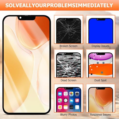 OLED آيفون 13 برو ماكس استبدال الشاشة آيفون 13 برو ماكس شاشة LCD A2643 A2484 A2641 A2644 A2645 شاشة محول الأرقام اللمس الجمعية إصلاح أجزاء in Saudi Arabia