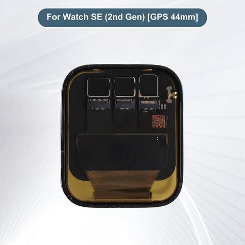 Replacement LCD Display Touch Screen Digitizer Assembly Compatible with Apple Watch SE (2nd Gen) [GPS 44mm] with Tools（Black） in Saudi Arabia