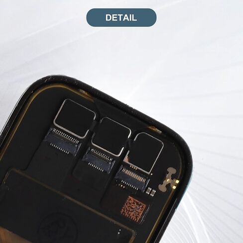 Replacement LCD Display Touch Screen Digitizer Assembly Compatible with Apple Watch SE (2nd Gen) [GPS 44mm] with Tools（Black） in Saudi Arabia