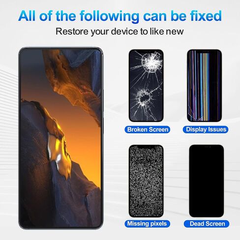 شاشة TFT متوافقة مع Xiaomi Poco F5 23049PCD8G، 23049PCD8I 6.67 بوصة شاشة LCD تعمل باللمس مع مجموعة أدوات إصلاح in Kuwait