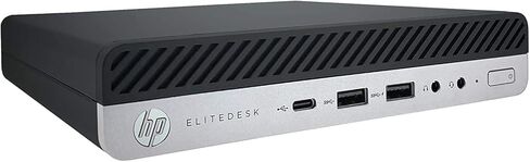 HP ProDesk 600 G2 Mini Desktop | Core i5-6500T - 512GB SSD Hard Drive - 16GB RAM | 4 cores @ 3.1 GHz Win 11 Pro Black (Renewed) in Kuwait