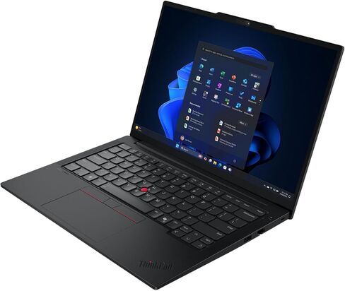لاب توب لينوفو ثينك باد E14 الجيل 7، انتل كور الترا 7 240H، شاشة 14 بوصة FHD(1920 x 1200) IPS، مضادة للتوهج، شاشة لمس، 32 جيجا DDR5، 2 تيرابايت SSD، لوحة مفاتيح بإضاءة خلفية، Thunderbolt 4، كاميرا IR 1080 بكسل، ويندوز 11 برو - أسود in Kuwait