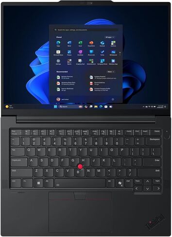 لاب توب لينوفو ثينك باد E14 الجيل 7، انتل كور الترا 7 240H، شاشة 14 بوصة FHD(1920 x 1200) IPS، مضادة للتوهج، شاشة لمس، 32 جيجا DDR5، 2 تيرابايت SSD، لوحة مفاتيح بإضاءة خلفية، Thunderbolt 4، كاميرا IR 1080 بكسل، ويندوز 11 برو - أسود in Kuwait