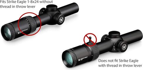 Scope Throw Lever for Vortex Strike Eagle 1-8x24 Old Version Without Thread in Lever (See Picture) in Saudi Arabia