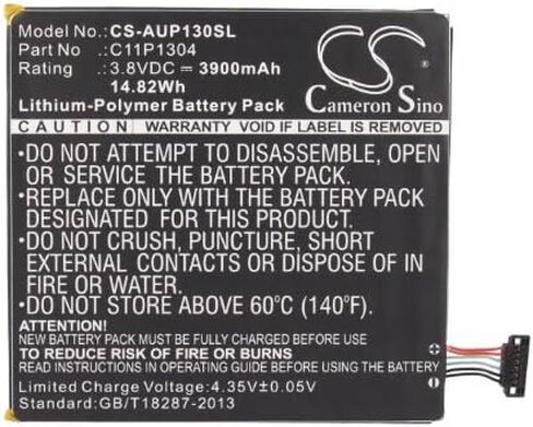 بطارية بديلة من BELLV لـ 0B200-00800000، C11P1304، C11P1326، C11Pn51، C11PN9H Z580C-B1-BK، ZenPad 8.0، ZenPad S 8.0، Zenpad Z380C in Kuwait