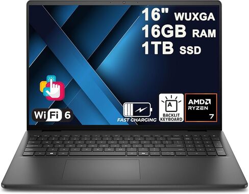 Dell Inspiron 14 inch كمبيوتر محمول ، 14 "16:10 FHD+ IPS عرض ، معالج الجيل الثالث عشر Intel I5 حتى 4.6 جيجا هرتز ، ذاكرة الوصول العشوائي (DDR5) 16 جيجابايت ، 1TB SSD ، عمر بطارية طويل ، ويندوز 11 W/BWE ملحقات in Kuwait