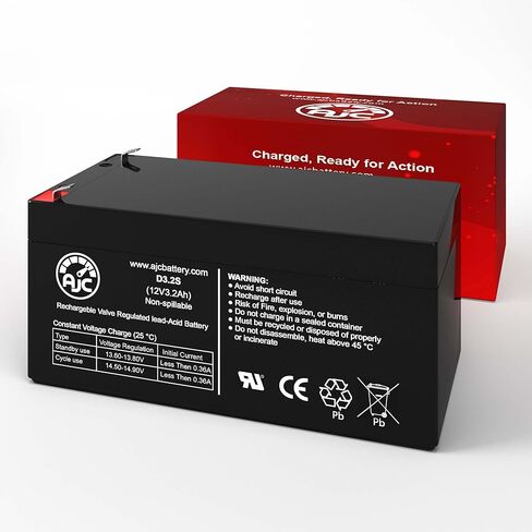 AJC Battery Compatible with Tripp Lite Internet Office 350SER 12V 3.2Ah UPS Battery in Saudi Arabia