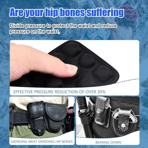 وسادة كتف بحزام تكتيكي، حزام مريح مبطن باللون الأسود، مقاس عالمي، ليكرا in Kuwait