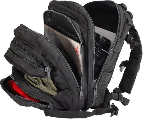 BOMTURN for Mens Tactical Backpack Military Backpacks 27L Small Army Survival Backpacks Small Waterproof Bug out Bag in Saudi Arabia