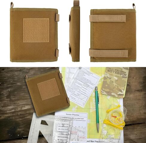 حافظة خريطة مع حقيبة تكتيكية مقاومة للماء ومتعددة الوظائف مع نافذة شفافة مقاس 13 × 10 بوصة لقراءة الخريطة أثناء التنزه في الهواء الطلق أو المشي لمسافات طويلة، أكسفورد 1000D + مادة TPU المقاومة للماء in Kuwait